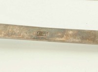 Archived Images\S_numbers\S1001-S1500\S1142.03.jpg; S1142; silver sugar tongs; sugar tongs